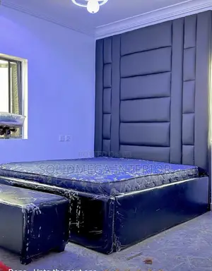 Solid Interior Full Wall Bedframe