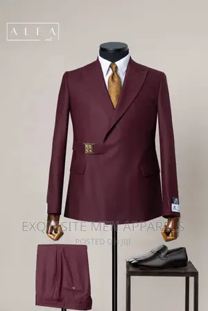 Latest Design Italian Style Bespoke Formal Men's Suit