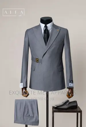 Latest Design Italian Style Bespoke Formal Men's Suit