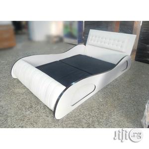Ace Nigerian Design Leather Bed Frame)