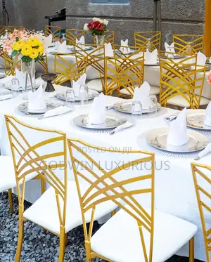 Gold Chameleon Party Chairs