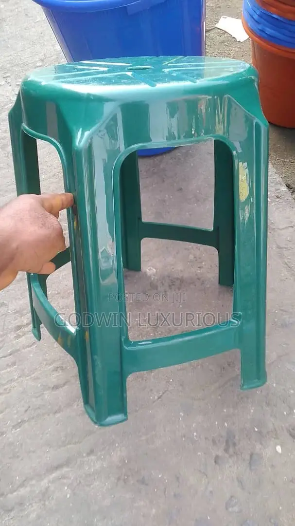 Backless Plastic Chair