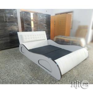 Ace Nigerian Design Leather Bed Frame 6x6ft )
