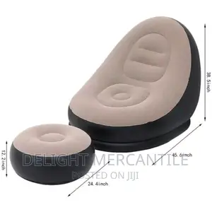 Inflatable Sofa Chair and Foot Rest