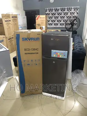 Brand New Top Mount Double Door Skyrun Refrigerator