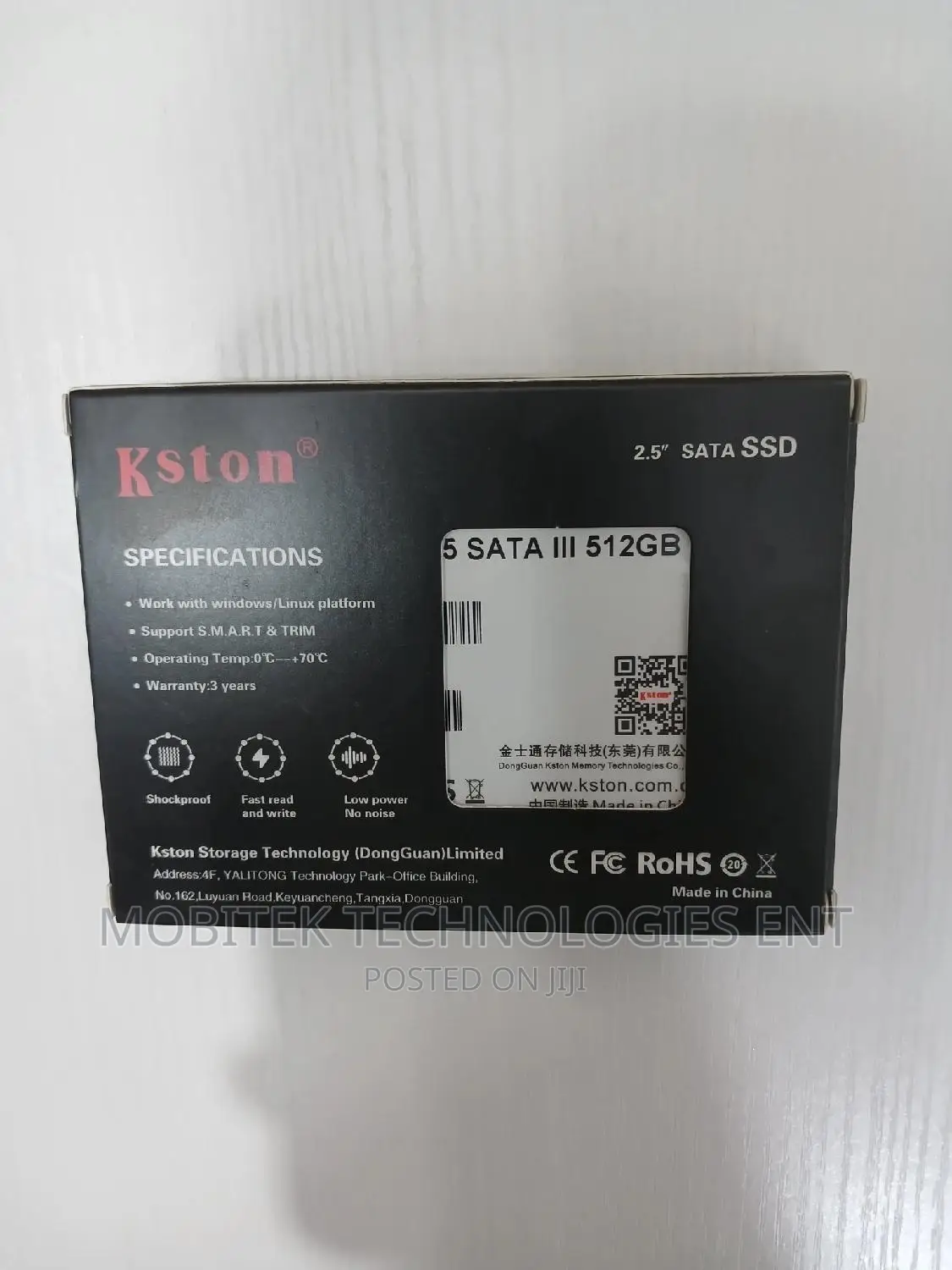 512gb Kston Ssd Sata Solid State Laptop Hard Drive