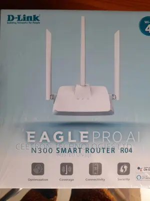 Dlink Eagle Pro AI N300 Smart Router RO4