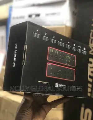Focusrite Scarlett 4i4 4th Gen Usb Audio Interface