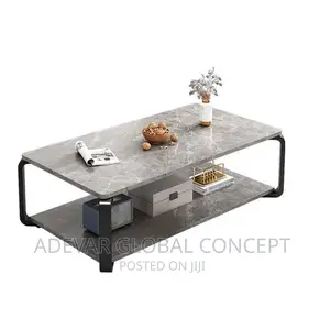 Luxury Nordic Style Faux Marble Design Center Table 100cm