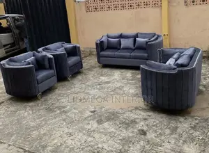 Solid Interior Full Set of Sofa
