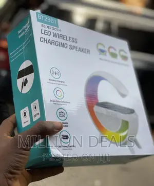 Bluetooth Led Wireless Charging Speaker
