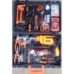 Tools Box Kit With Electric 13mm Drill Machine