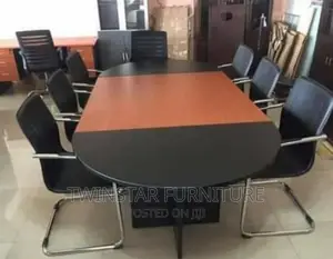 Modern Oval Shape Office Conference Table