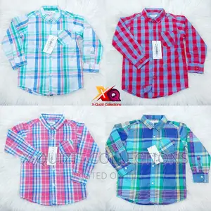 Boys Quality Button Shirt (4yrs-12yrs)