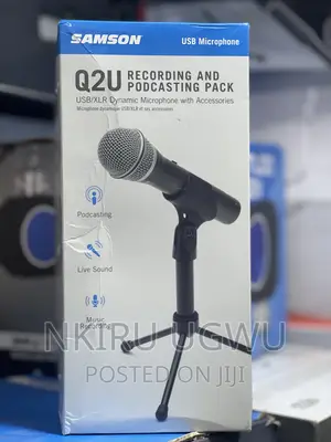 Samson Q2u Recording Podcasting Microphone