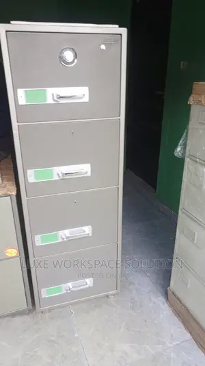 4 Drawers Fireproof Cabinet