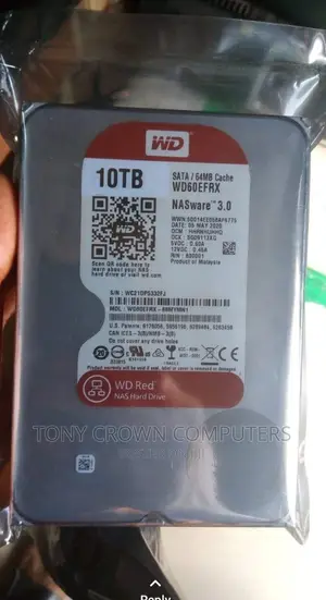 10tb Wd Nas Storage Int Destop HDD