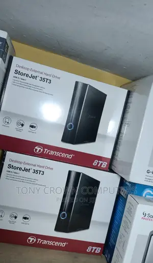 8tb Transcend External HDD Power