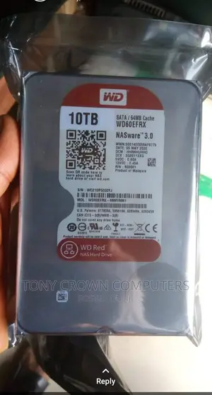 10tb Wd Nas Sata Int HDD