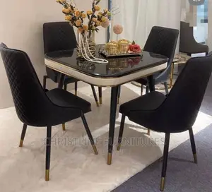 Quality Marble Top Dining Table Set