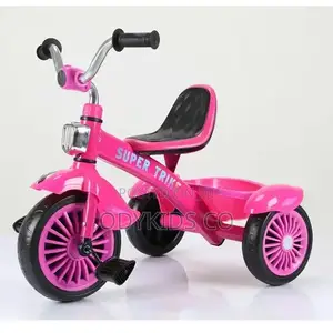 Kids New Tricycle With LED Light and Music Seat