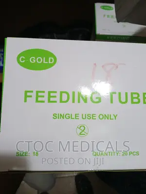 C Gold Feeding Tube Sterile and Non -Toxic