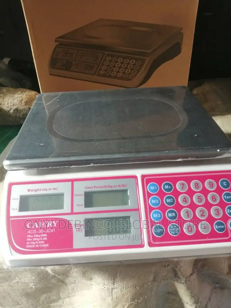 Original Camry Digital Pricing Computing Scale - 30kg