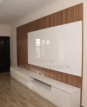 Solid Interior Wall Tv Stand