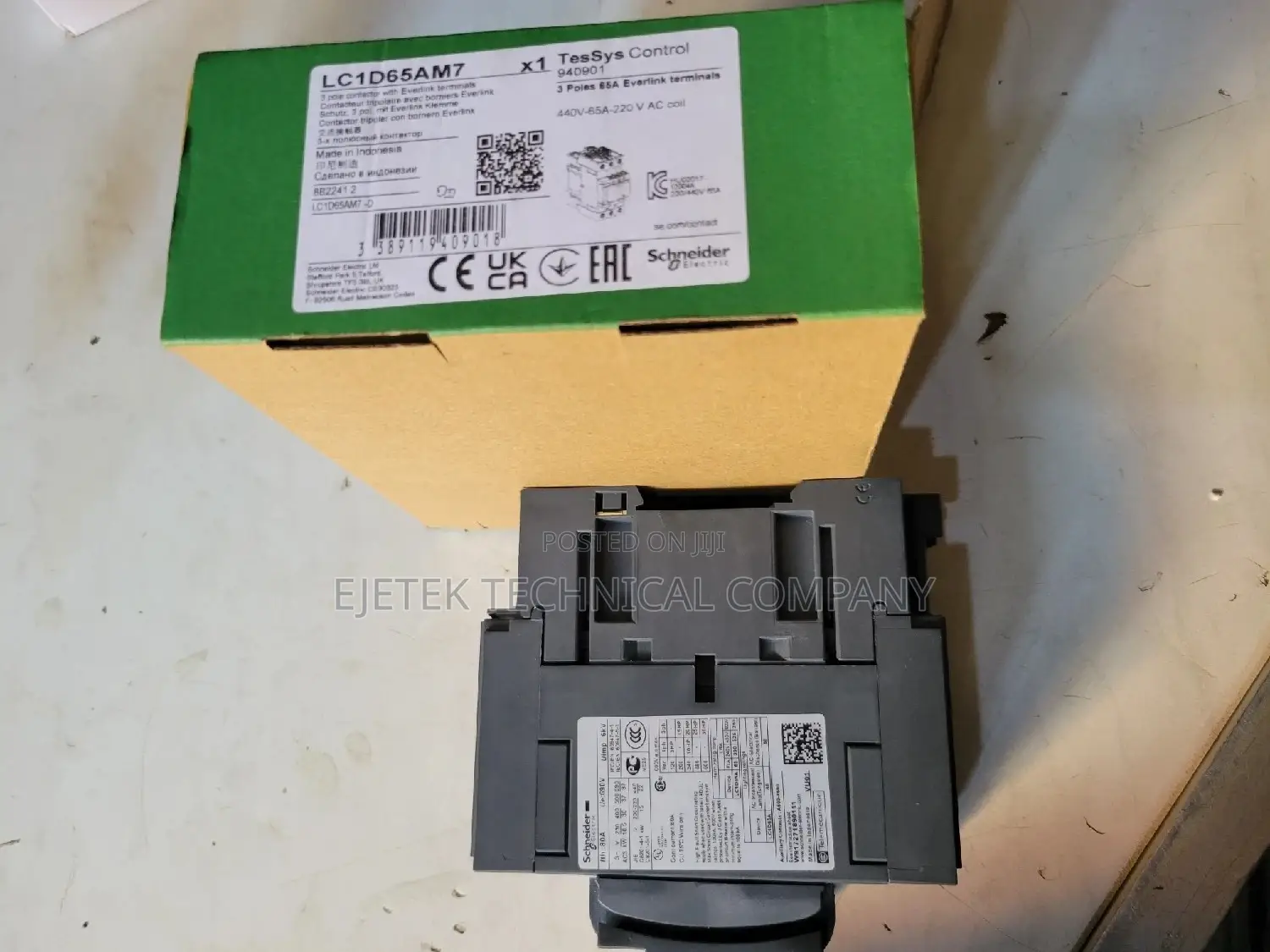 Schneider 80A Contactor