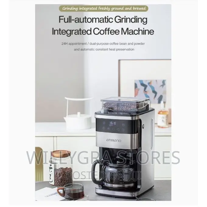Ambiano Automatic Coffee Machine With Integrated Grinder