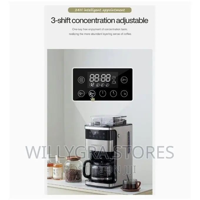 Ambiano Automatic Coffee Machine With Integrated Grinder
