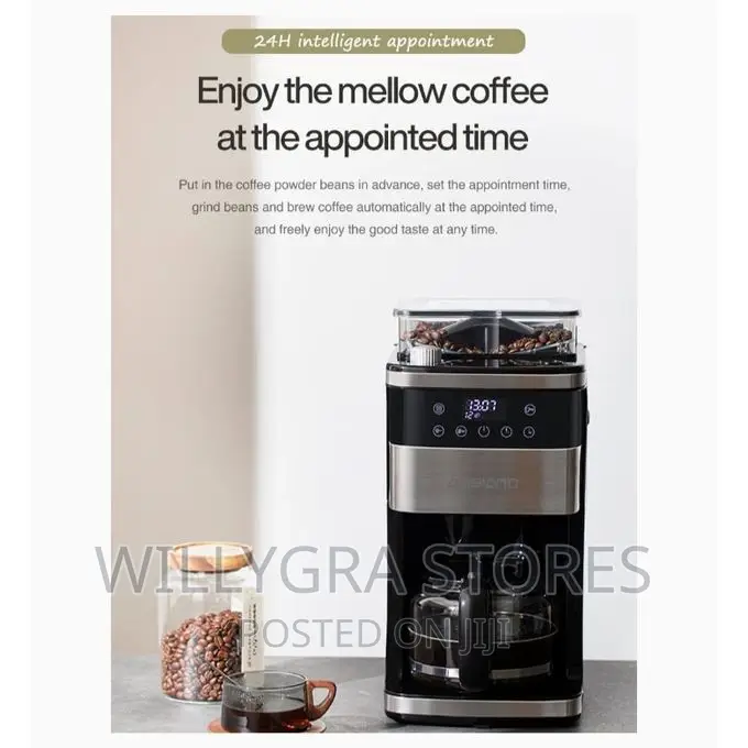 Ambiano Automatic Coffee Machine With Integrated Grinder