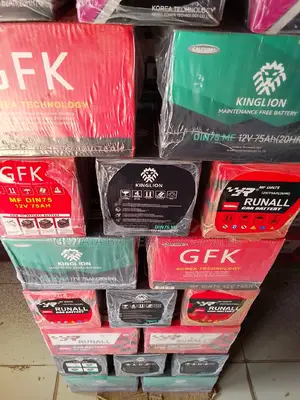 Car Battery 75ah, Wholesale Price