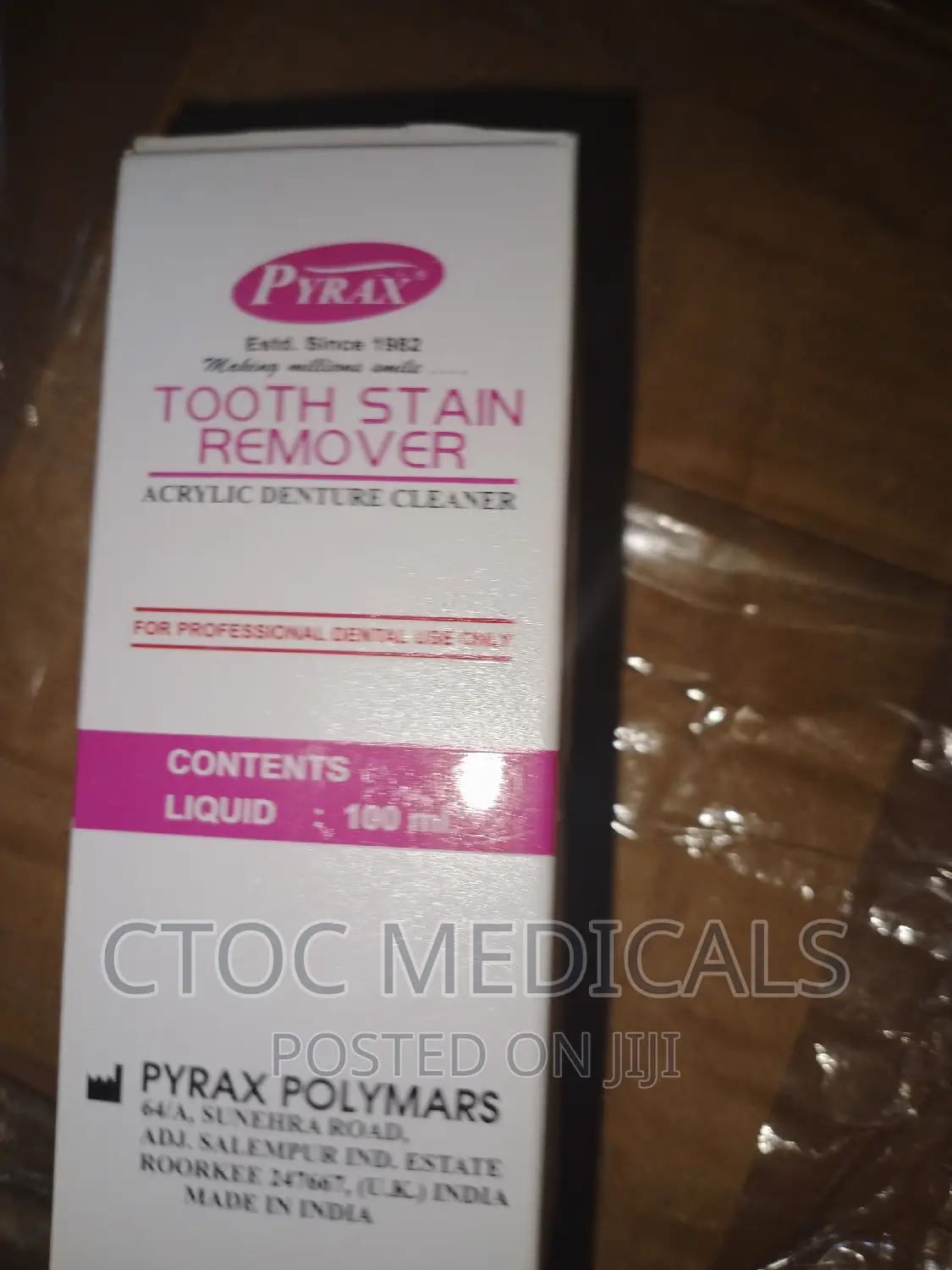 Tooth Stain Remover