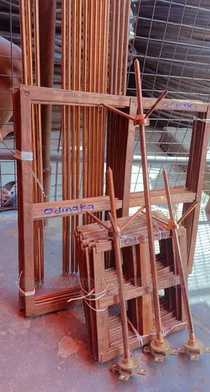 Copper Arrestor and Earth Mat
