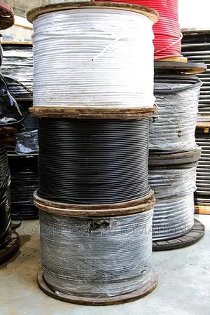 A Drum of Armoured Cable