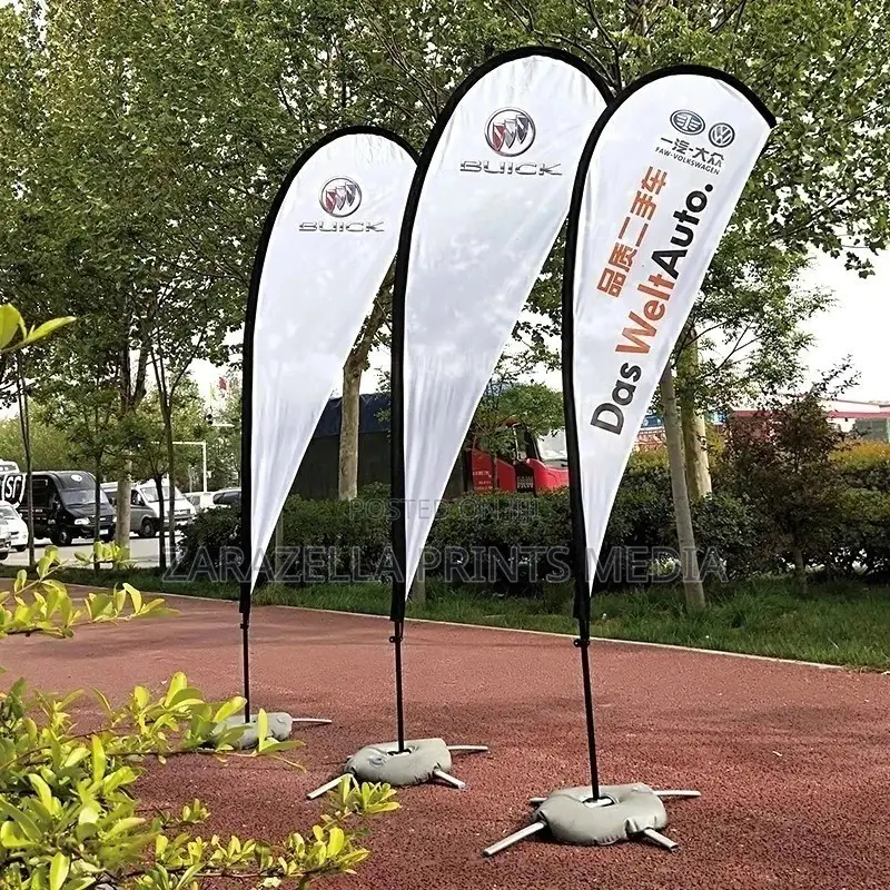 Feather Banners Production