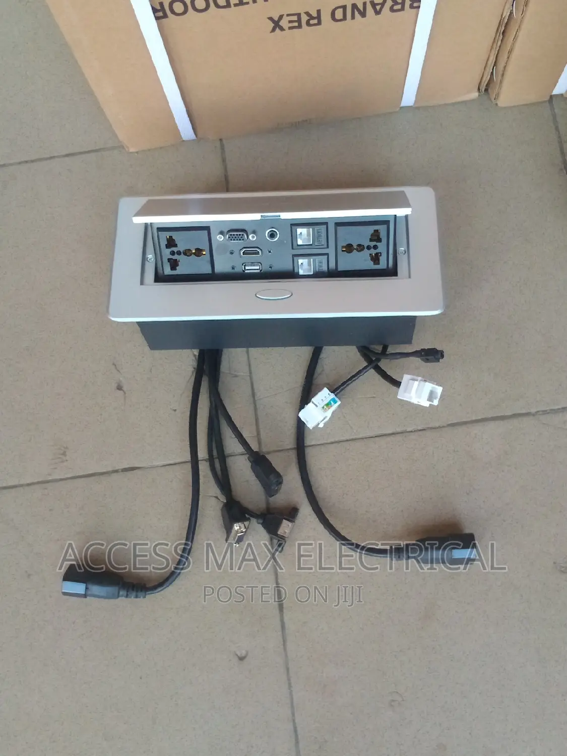 13amps Double Table Socket