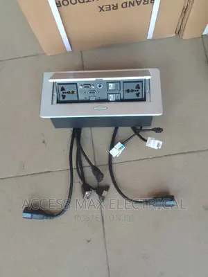 13amps Double Table Socket