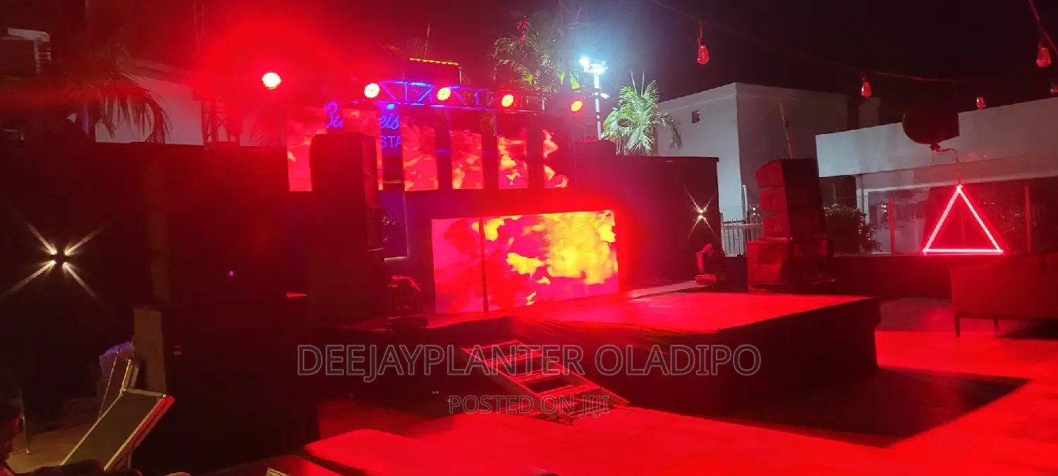 Stage, Lights ,Screen and Sounds