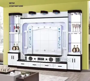 New Modern Tv Stand With Wine Bar Space