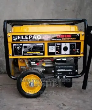 Brand New Elepaq(Sv6800e2)4.5kva Generator>>100% Full Copper