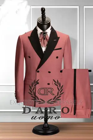 Quality Double Breasted Tuxedo Daro Turkish Men's Suit