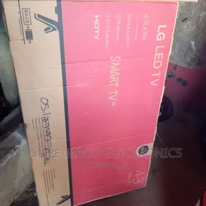 32"Lg Smart Tv, Frameless Available.
