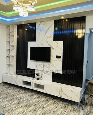 Solid Interior Wall Tv Stand