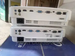 White Benq Projector