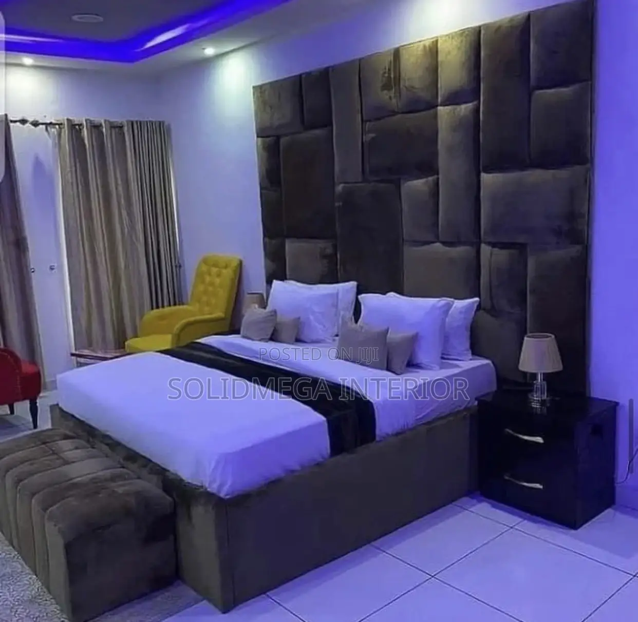 Solid Interior 6by6 Bedframe