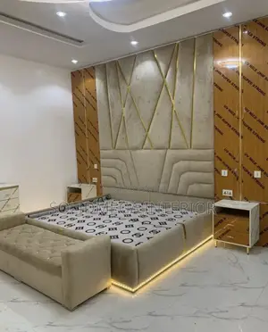 Solid Interior Full Wall Bedframe