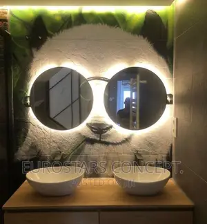 Round Shape LED Mirrors With Lights