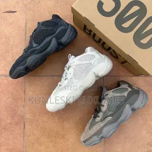 Original Adidas Yeezy 500 Desert Rat Sneakers